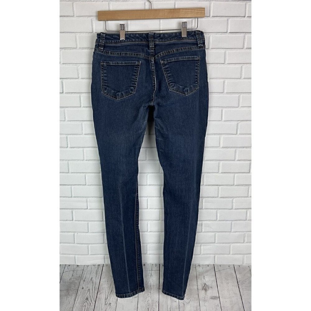 The Limited Denim Skinny Leg Dark Blue Jeans 917 Womens 6 - Picture 4 of 12